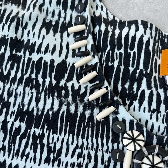 Ruby Rd. Women XL 3/4 Sleeve Black and White - Picture 8 of 10